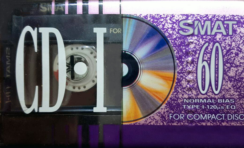 Compact Cassette Smat CD-I 60 Type I Normal 1991 South Korea