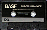 Compact Cassette BASF Chromium Dioxide 120 Type II Chrome 1976 USA