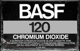 Compact Cassette BASF Chromium Dioxide 120 Type II Chrome 1976 USA