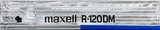 Digital Audio Tape Maxell 120 "R-120DM" Type IV Metal 1987 Japan