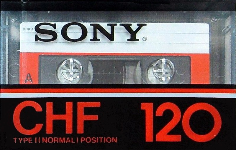 Compact Cassette Sony CHF 120 Type I Normal 1978 Japan