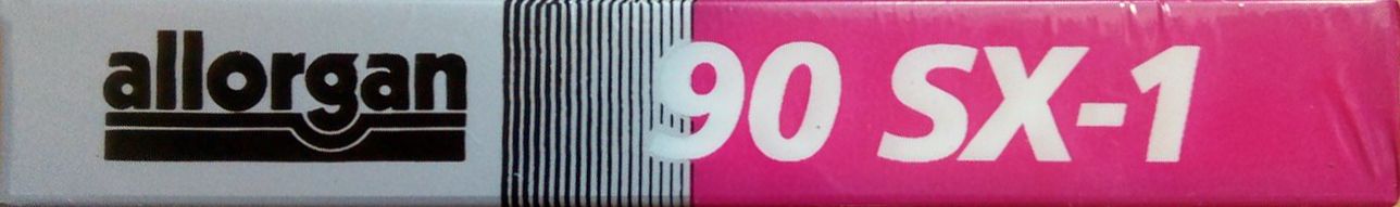 Compact Cassette Allorgan SX-1 90 Type I Normal 1988 Europe