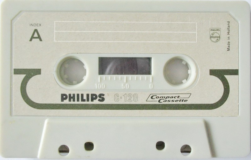 Compact Cassette: Philips  -  120