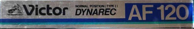 Compact Cassette Victor Dynarec AF 120 "AF-120BU" Type I Normal 1985 Japan