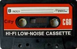 Compact Cassette City 60 Type I Normal 1977 Europe