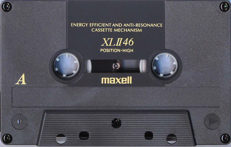Compact Cassette Maxell XLII 46 Type II Chrome 1994 Europe