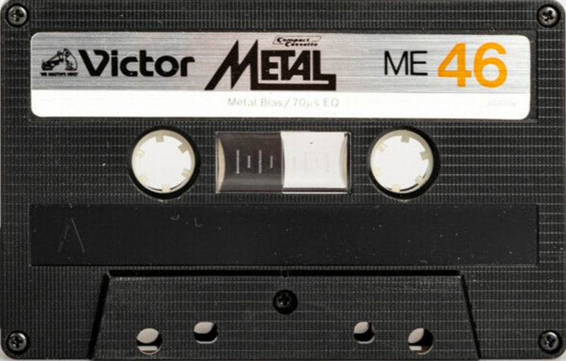 Compact Cassette Victor Metal / Me 46 Type IV Metal 1981 Japan