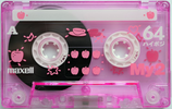 Compact Cassette Maxell My2 64 "MY2-64M" Type II Chrome 1999 Japan