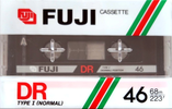 Compact Cassette Fuji DR 46 Type I Normal 1985 Europe