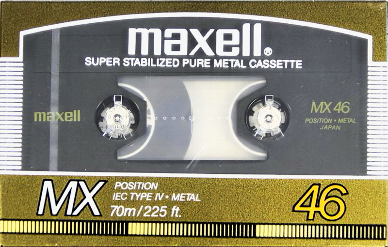 Compact Cassette: Maxell / Hitachi Maxell - MX 46