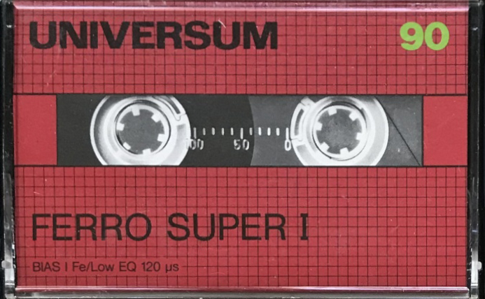 Compact Cassette Universum Super 90 Type I Normal 1983 Europe