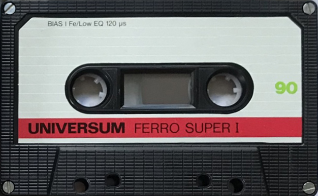 Compact Cassette Universum Super 90 Type I Normal 1983 Europe