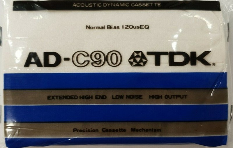 Compact Cassette TDK AD 90 Type I Normal 1979 Japan