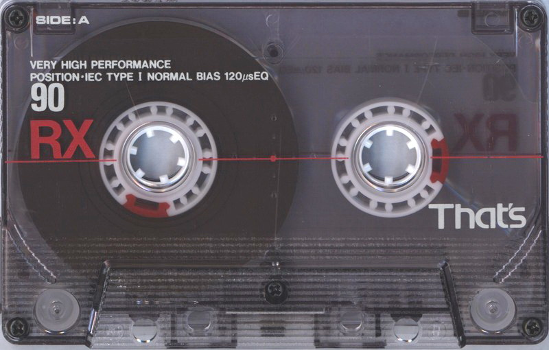 Compact Cassette Thats RX 90 Type I Normal 1989 Europe