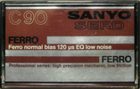 Compact Cassette Sanyo Serd 90 Type I Normal 1983 Europe