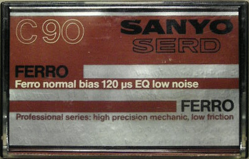 Compact Cassette:  Sanyo - Serd 90