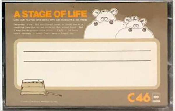 Compact Cassette CBS / Sony A Stage Of Life 46 Type I Normal 1979 Japan
