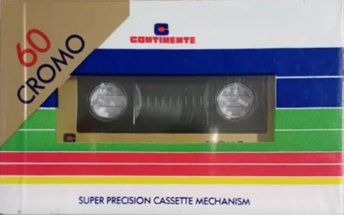 Compact Cassette Continent / Continente 60 "Cromo" Type II Chrome 1983 Spain