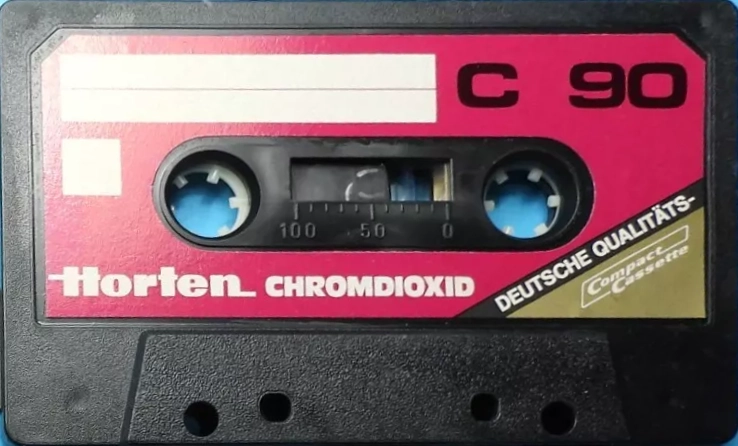 Compact Cassette Horten 90 Type II Chrome 1977 Germany