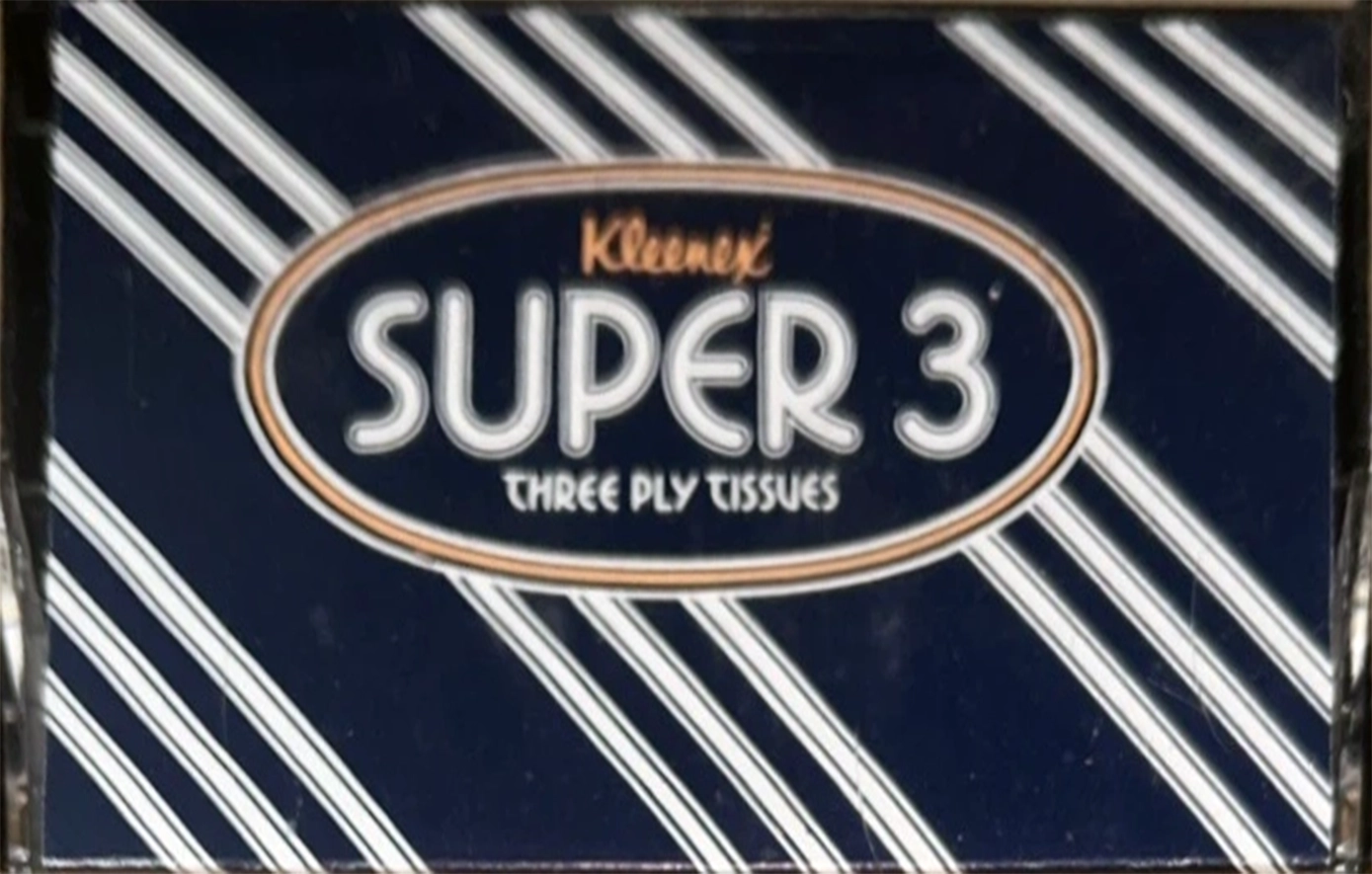 Compact Cassette Kleenex Super 3 90 Type I Normal Unknown Country