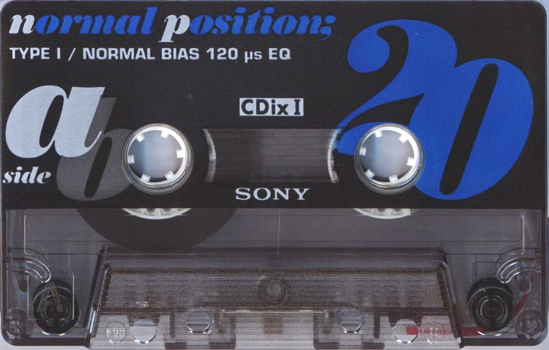 Compact Cassette: Sony  - CDix I 20