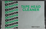 Compact Cassette Dixons Cleaning Cassette 1982 UK