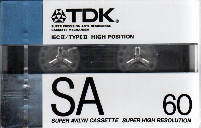 Compact Cassette: TDK  - SA 60