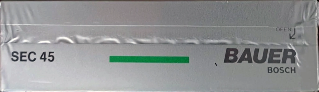 VHS-C (VHS Compact) Bauer 45 "SEC 45" Type I Normal Germany