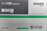 VHS-C (VHS Compact) Bauer 45 "SEC 45" Type I Normal Germany