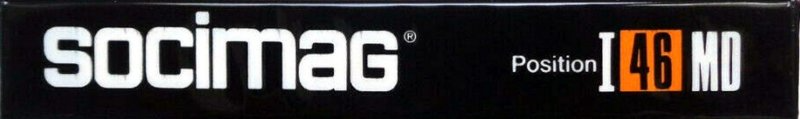 Compact Cassette Socimag MD 46 Type I Normal 1989 Europe