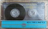 Compact Cassette Cora 90 "CR-II" Type II Chrome 1993 Belgium