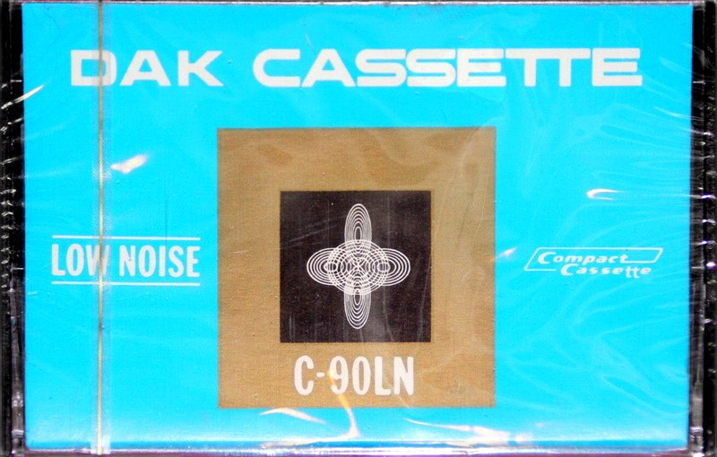 Compact Cassette DAK 90 Type I Normal 1970 Hong Kong