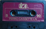 Compact Cassette ICA Ferro LN 90 Type I Normal 1981 Germany