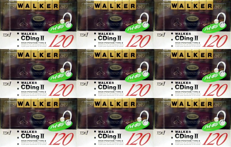 Compact Cassette: TDK  - Walker 120