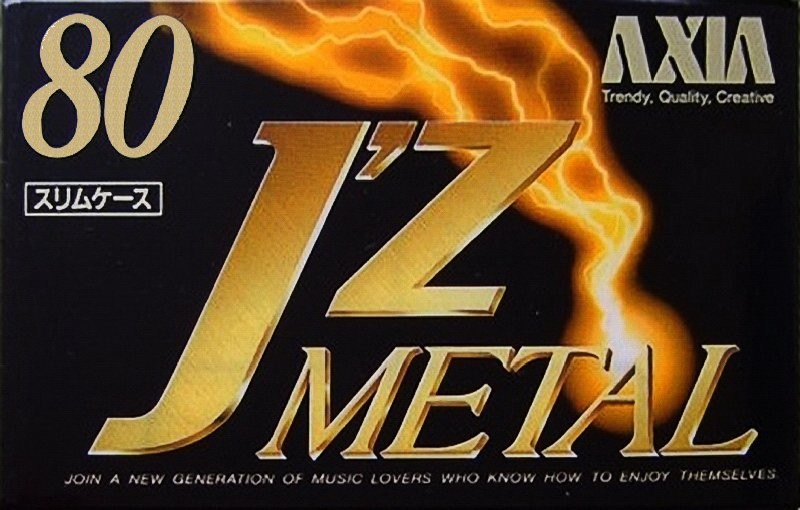 Compact Cassette: FUJI AXIA - J`z Metal 80