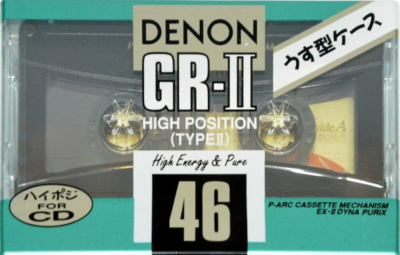 Compact Cassette: Nippon Columbia / Denon Denon - GR-II 46