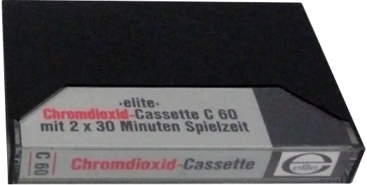 Compact Cassette Elite 60 Type II Chrome 1977 Germany