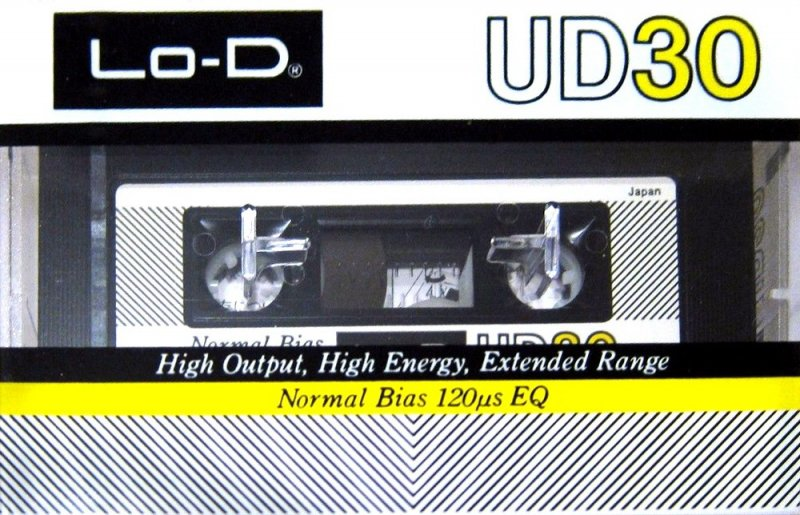 Compact Cassette Lo-D UD 30 Type I Normal 1983 Japan