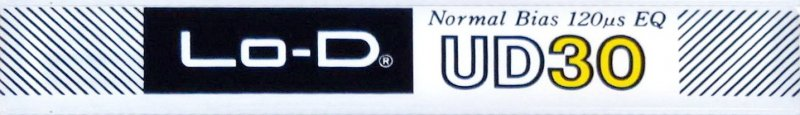 Compact Cassette Lo-D UD 30 Type I Normal 1983 Japan