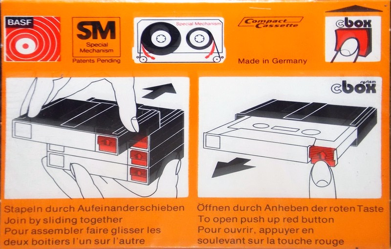 Compact Cassette BASF LH 90 Type I Normal 1976 Europe
