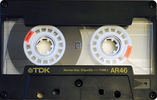 Compact Cassette TDK AR 46 "AR-46G" Type I Normal 1987 Japan