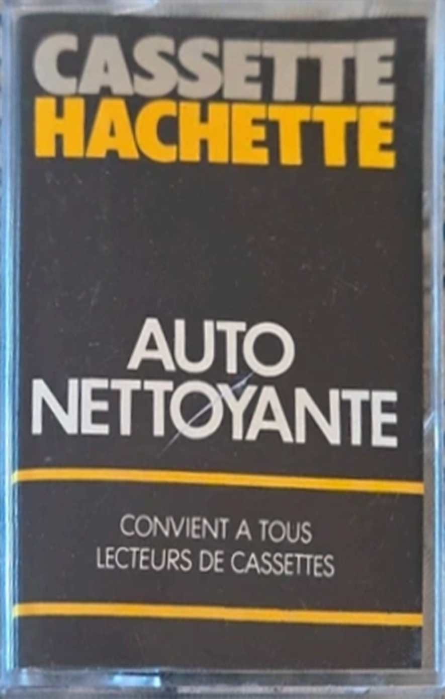 Compact Cassette Hachette Cleaning Cassette 1983 France