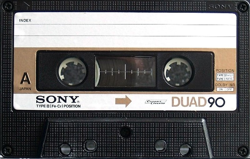 Compact Cassette: Sony  - Duad 90