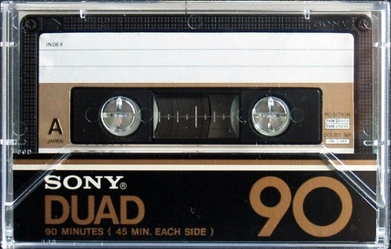 Compact Cassette: Sony  - Duad 90