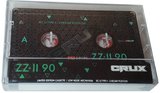 Compact Cassette CRUX ZZ 90 "HQ series" Type II Chrome 2022 Worldwide