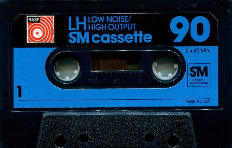 Compact Cassette BASF LH 90 Type I Normal 1975 USA