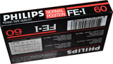 Compact Cassette Philips FE-I 60 Type I Normal 1984 Europe