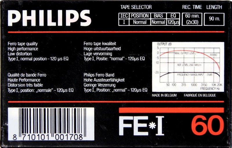 Compact Cassette: Philips  - FE-I 60