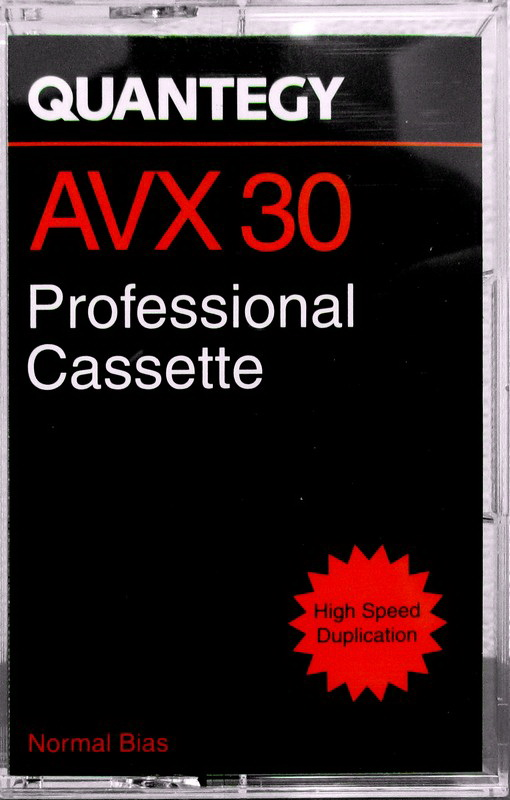 Compact Cassette:  Quantegy - AVX 30