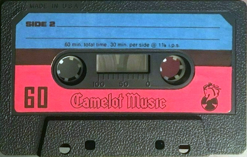 Compact Cassette Camelot Music 60 Type I Normal 1972 USA